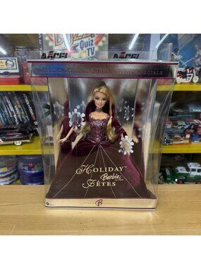 Mattel Holiday Barbie 2004 Special Edition Baby Fashion Doll NIB